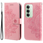 For Xiaomi Redmi 15 4G (EU) (171mm) Case Floral Pattern PU Leather Wallet Stand Phone Cover