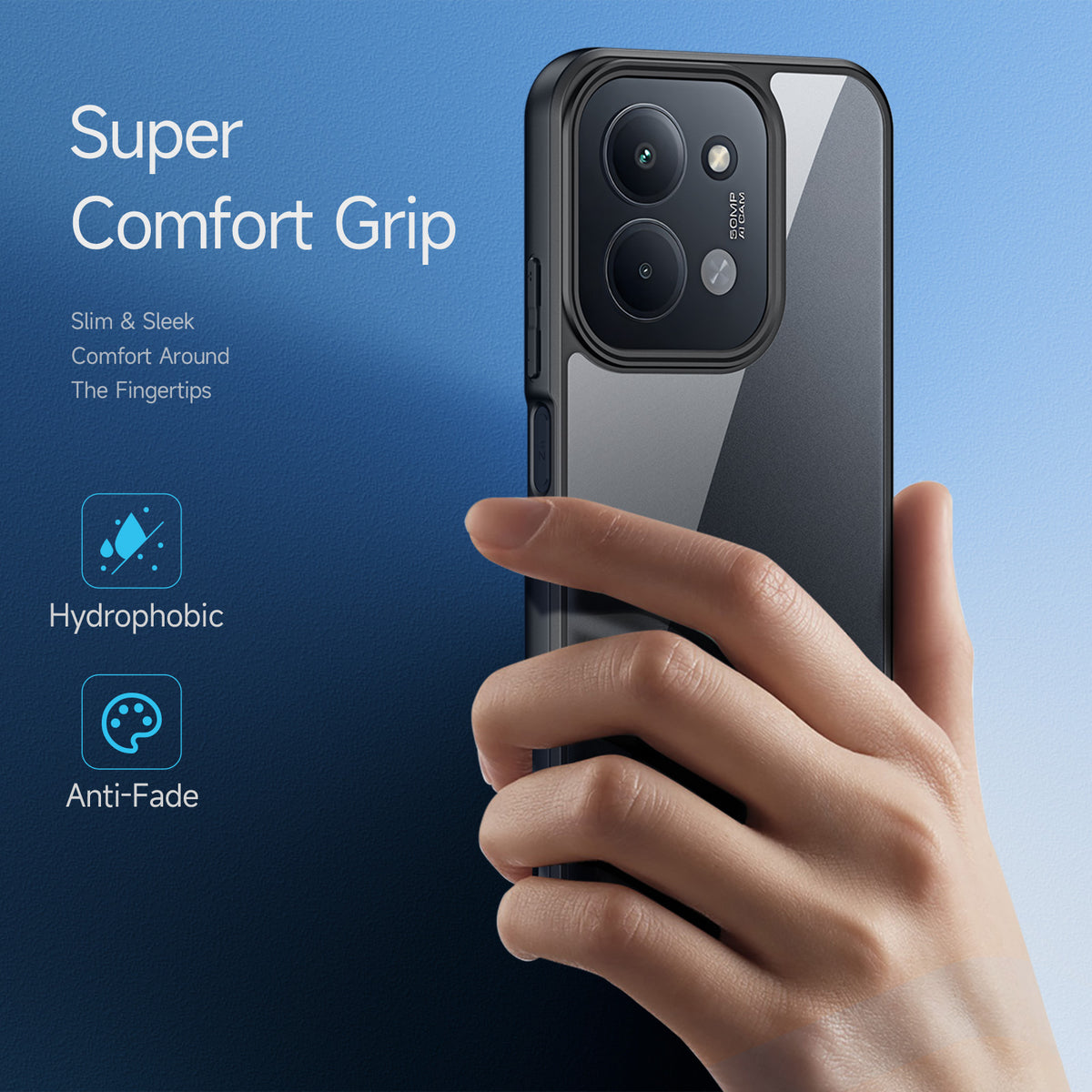 DUX DUCIS För Xiaomi Redmi 15C 4G (EU) (173 mm) / 15C 5G (EU) (173 mm) / Poco C85 4G (173 mm) Skal Aimo-serien mobilskal REACH-certifiering