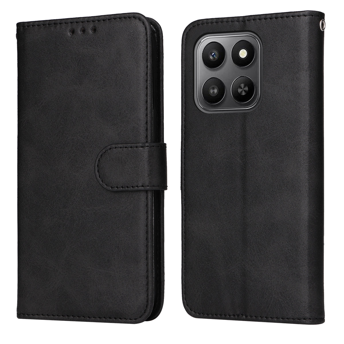 For Honor 400 Smart 5G / 4G / X7d 4G Case Wallet PU Leather Folio Flip Phone Cover