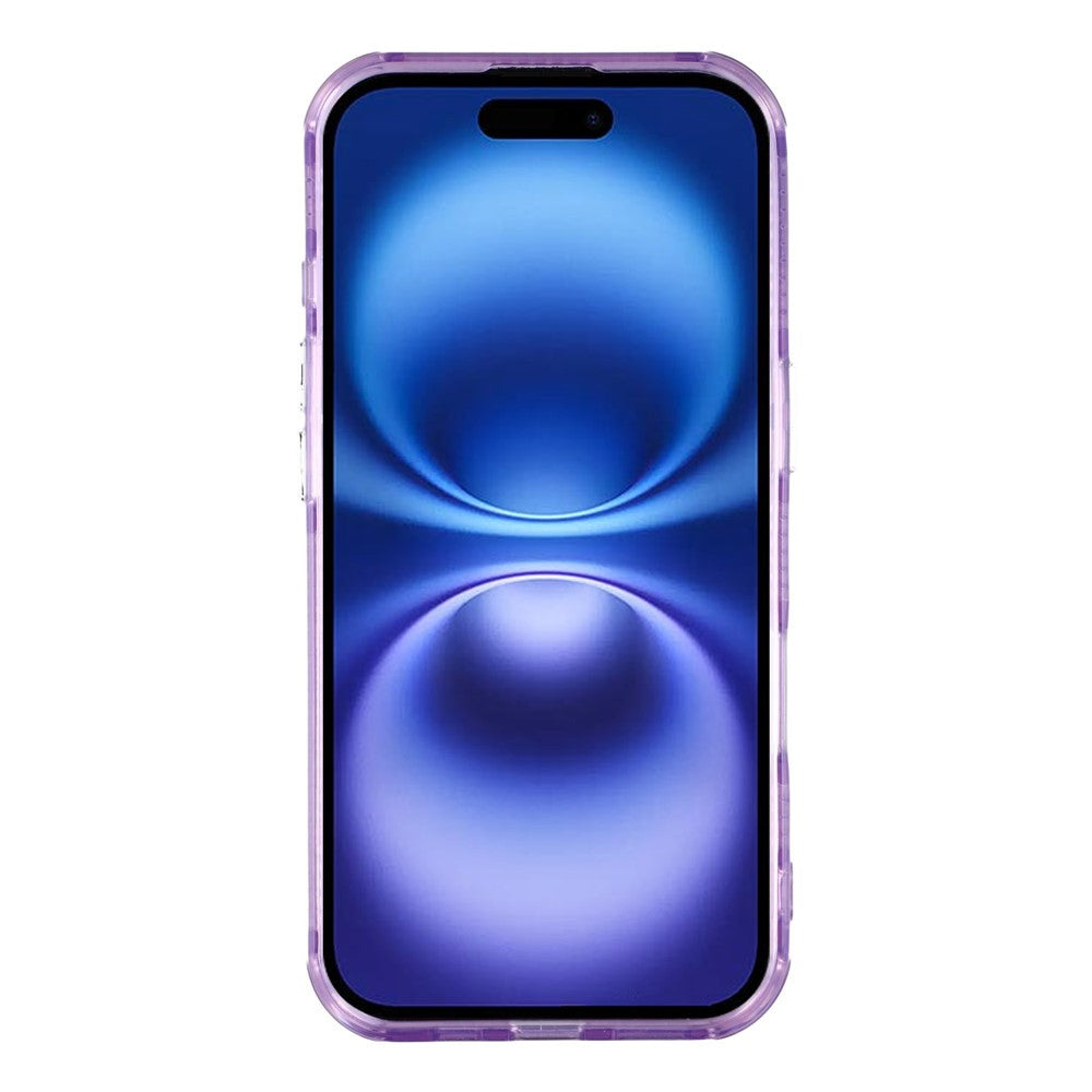 For iPhone 17 Case IMD Design Shockproof Hybrid Phone Cover with Glass Lens Film