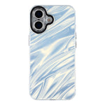 For iPhone 17 Case IMD Design Shockproof Hybrid Phone Cover with Glass Lens Film