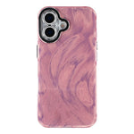 For iPhone 17 Case IMD Design Shockproof Hybrid Phone Cover with Glass Lens Film