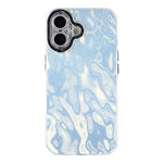For iPhone 17 Case IMD Design Shockproof Hybrid Phone Cover with Glass Lens Film