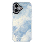 For iPhone 17 Case IMD Design Shockproof Hybrid Phone Cover with Glass Lens Film