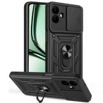 AMORUS til Samsung Galaxy A08 5G / A08 4G / A07 5G / A07 4G etui Kickstand PC + TPU telefoncover med kameralinse skyder