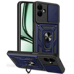 AMORUS til Samsung Galaxy A08 5G / A08 4G / A07 5G / A07 4G etui Kickstand PC + TPU telefoncover med kameralinse skyder