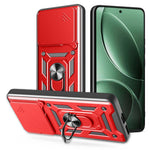 AMORUS Kickstand Case For Xiaomi Redmi K80 5G / Poco F7 Pro 5G PC + TPU Phone Cover with Camera Lens Slider