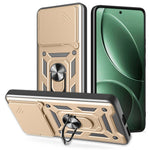 AMORUS Kickstand Case For Xiaomi Redmi K80 5G / Poco F7 Pro 5G PC + TPU Phone Cover with Camera Lens Slider