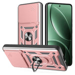 AMORUS Kickstand Case For Xiaomi Redmi K80 5G / Poco F7 Pro 5G PC + TPU Phone Cover with Camera Lens Slider