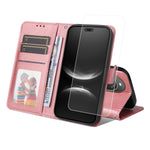 ENKAY HAT PRINCE For Huawei nova 14 Pro 5G Wallet Case   Calf Texture Leather Phone Stand Cover with Hydrogel Film / Strap