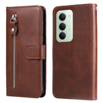 For Xiaomi Redmi 15 4G (EU) (171mm) PU Leather Cases with Zipper Pocket Wallet Phone Cover Stand