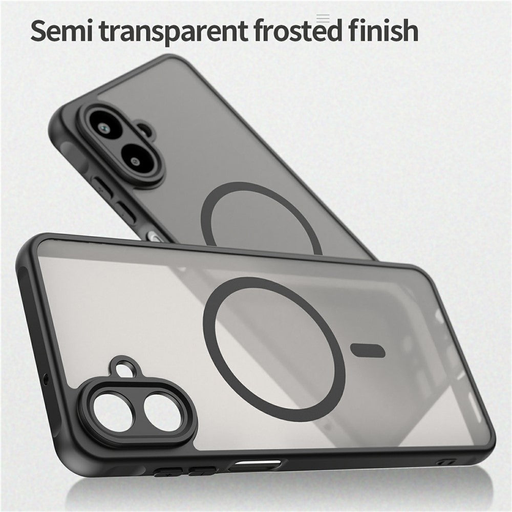 Til Samsung Galaxy A08 5G / A08 4G / A07 5G / A07 4G Magnetisk Cover Anti Drop PC + TPU Telefoncover