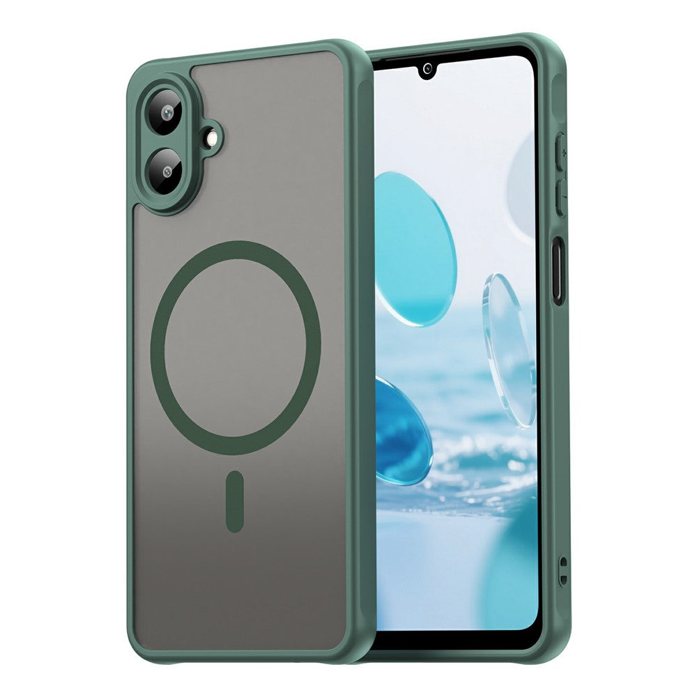 Til Samsung Galaxy A08 5G / A08 4G / A07 5G / A07 4G Magnetisk Cover Anti Drop PC + TPU Telefoncover