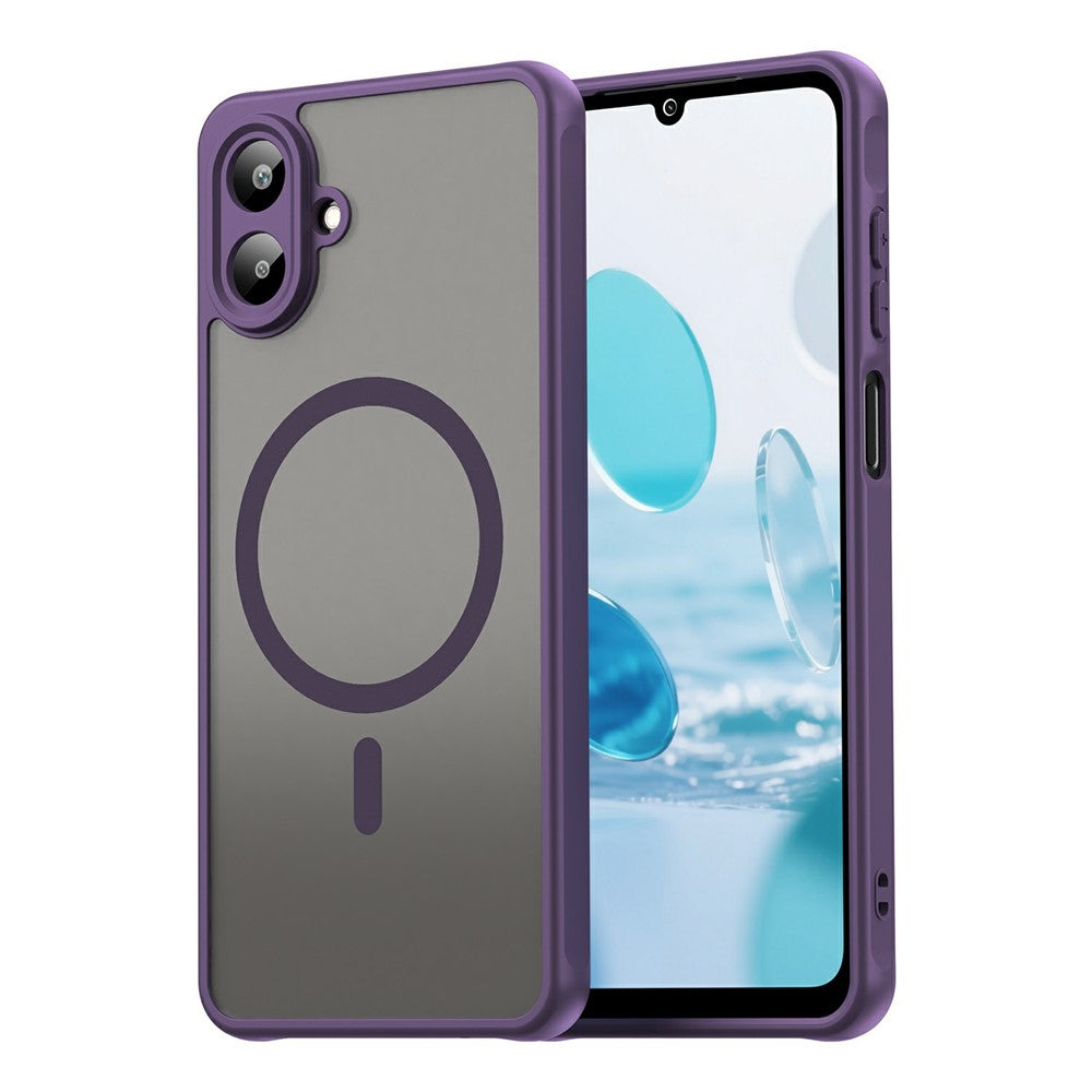 Til Samsung Galaxy A08 5G / A08 4G / A07 5G / A07 4G Magnetisk Cover Anti Drop PC + TPU Telefoncover