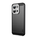 MOFI For Xiaomi Redmi 15C 4G (Global) (171mm) Back Cover  Brushed Texture Carbon Fiber Soft TPU Case