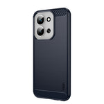MOFI For Xiaomi Redmi 15C 4G (Global) (171mm) Back Cover  Brushed Texture Carbon Fiber Soft TPU Case