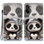 For OnePlus Nord CE5 5G / Ace 5 Racing 5G Wallet Case Pattern Printing Leather Stand Phone Cover with Strap