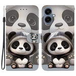 Wallet Case for Samsung Galaxy A08 5G / A08 4G / A07 5G / A07 4G / A06 5G / A06 4G Pattern Printing Leather Stand Phone Cover with Strap