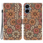 Wallet Case for Samsung Galaxy A08 5G / A08 4G / A07 5G / A07 4G / A06 5G / A06 4G Pattern Printing Leather Stand Phone Cover with Strap
