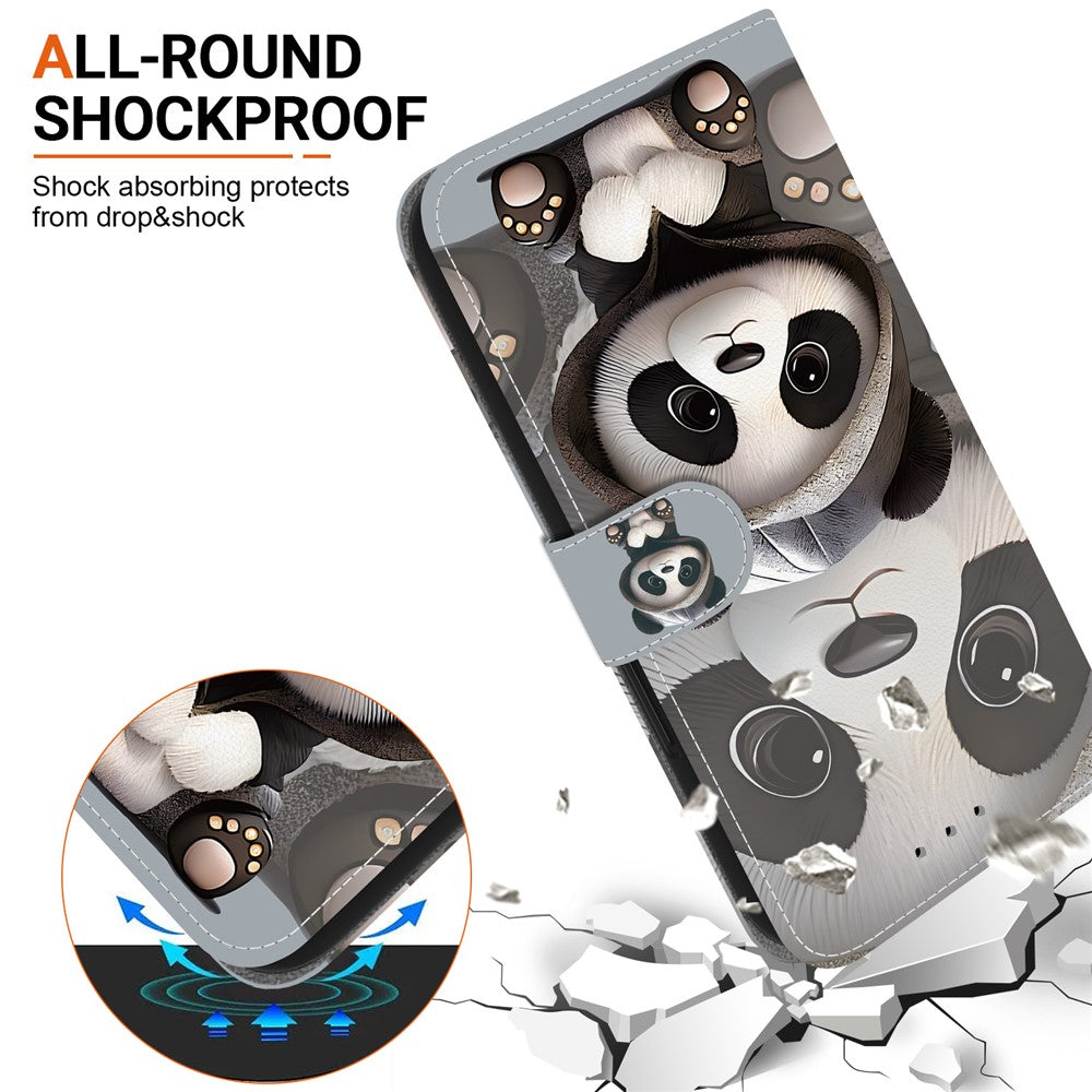 For Xiaomi 14T Pro Wallet Case Pattern Printing Leather Stand Phone Cover with Strap
