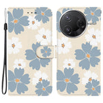 Pung-etui til Xiaomi Redmi K80 5G / K80 Pro 5G / Poco F7 Pro 5G / F7 Ultra 5G, mønstertrykt læderetui med stativ og rem