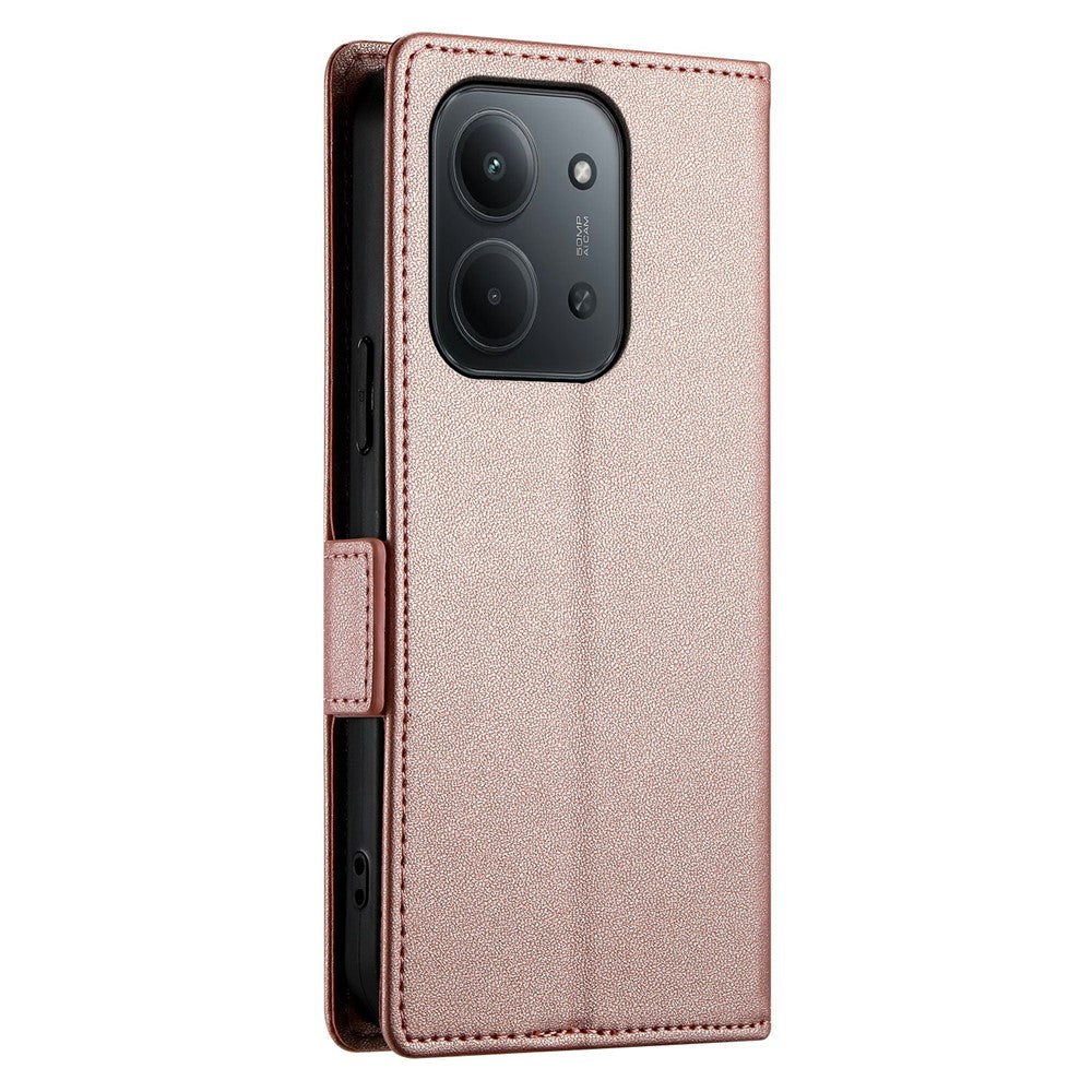 Stand Case for Xiaomi Redmi 15C 5G (EU) (173mm) / 15C 4G (EU) (173mm) PU Leather Wallet Phone Cover