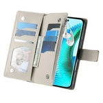 For Xiaomi Redmi 15 5G (Global) (169mm) Case Zipper Wallet Color Splicing Leather Flip Phone Cover with Straps