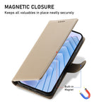 For Xiaomi Redmi 15C 4G (Global) (171mm) / Poco C85 4G (171mm) Case Litchi Texture Leather Wallet Phone Cover with Wrist Strap
