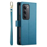 For Xiaomi Redmi 15 5G (Global) (169mm) Case Zipper Pocket Wallet Leather Phone Cover with Straps