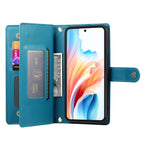 For Xiaomi Redmi 15 5G (Global) (169mm) Case Zipper Pocket Wallet Leather Phone Cover with Straps