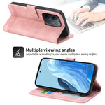 DIERFENG DF-03 For Xiaomi Redmi 15C 5G (EU) (173mm)  /  4G (EU) (173mm) Case Lines Imprint Wallet Leather Phone Cover with Wrist Strap