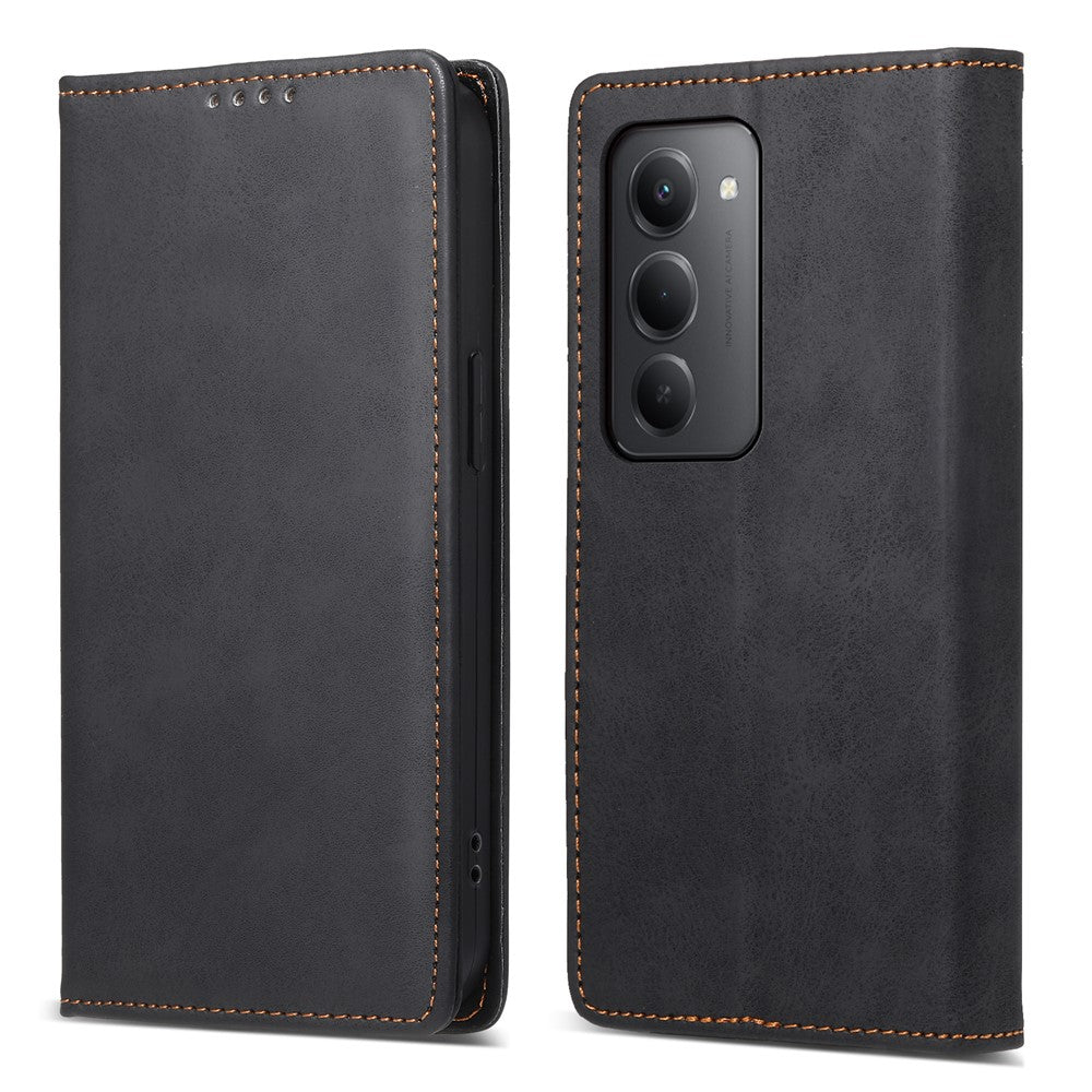 For Xiaomi Redmi 15 5G (Global) (169mm) Wallet Case RFID Blocking PU Leather Phone Cover