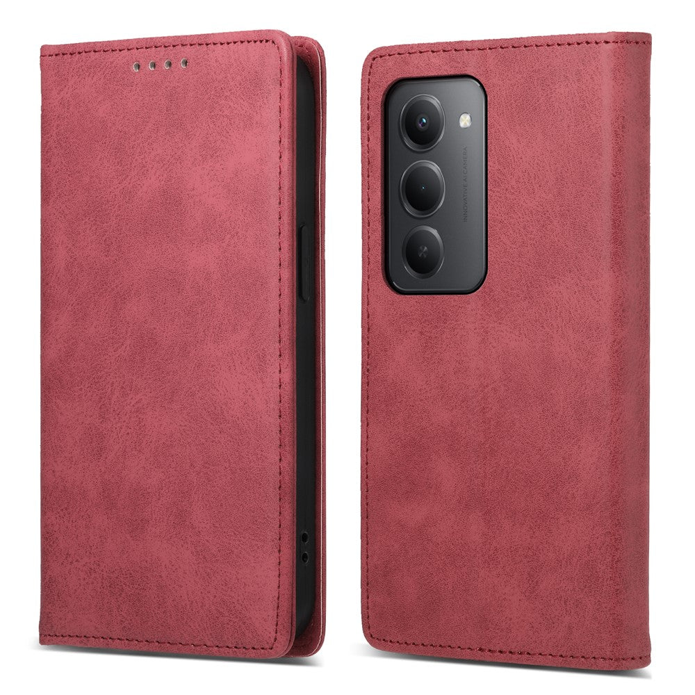 For Xiaomi Redmi 15 5G (Global) (169mm) Wallet Case RFID Blocking PU Leather Phone Cover