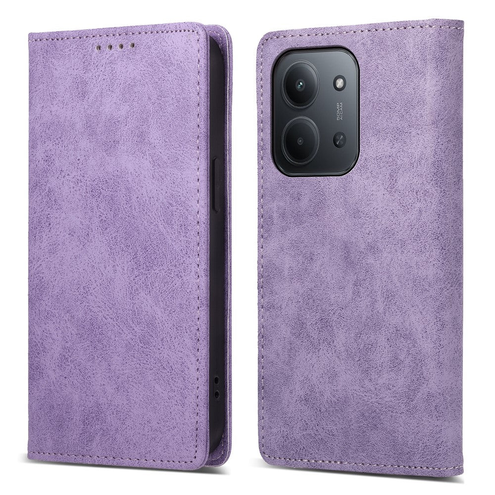 For Xiaomi Redmi 15C 4G (Global) (171mm) / Poco C85 4G (171mm) Wallet Case RFID Blocking PU Leather Phone Cover