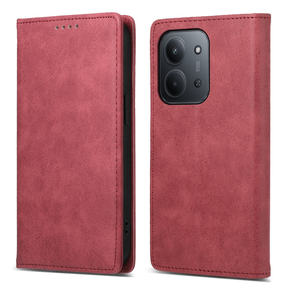 For Xiaomi Redmi 15C 4G (Global) (171mm) / Poco C85 4G (171mm) Wallet Case RFID Blocking PU Leather Phone Cover