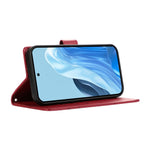 For Xiaomi Redmi 15 5G (Global) (169mm) Phone Case Line Imprint Leather Wallet Cover with Wrist Strap
