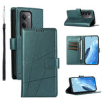 For Xiaomi Redmi 15 5G (Global) (169mm) Phone Case Line Imprint Leather Wallet Cover with Wrist Strap