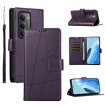 For Xiaomi Redmi 15 5G (Global) (169mm) Phone Case Line Imprint Leather Wallet Cover with Wrist Strap