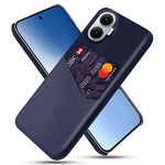 For Xiaomi Poco F7 5G / Redmi Turbo 4 Pro 5G Case PU Leather Cloth Texture Hard PC Phone Cover with Card Holder