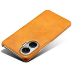 For Xiaomi Poco F7 5G / Redmi Turbo 4 Pro 5G Case Calf Texture PU Leather Hard PC Protective Phone Cover