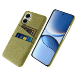 For Xiaomi Poco F7 5G / Redmi Turbo 4 Pro 5G Case Cloth + Hard PC Phone Cover with Dual Card Slots