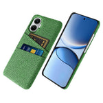 For Xiaomi Poco F7 5G / Redmi Turbo 4 Pro 5G Case Cloth + Hard PC Phone Cover with Dual Card Slots