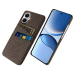 For Xiaomi Poco F7 5G / Redmi Turbo 4 Pro 5G Case Cloth + Hard PC Phone Cover with Dual Card Slots