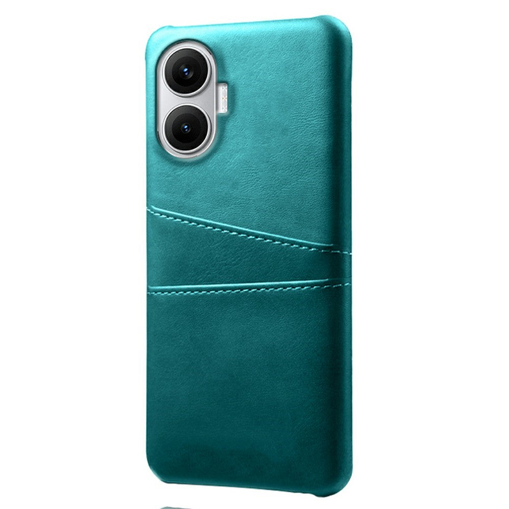 For Xiaomi Poco F7 5G / Redmi Turbo 4 Pro 5G Case Dual Card Slots PU Leather + Hard PC Phone Cover