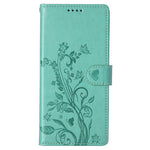 For Xiaomi Redmi 15 5G (Global) (169mm) Wallet Case Butterfly Floral Imprint PU Leather Phone Cover with Wrist Strap