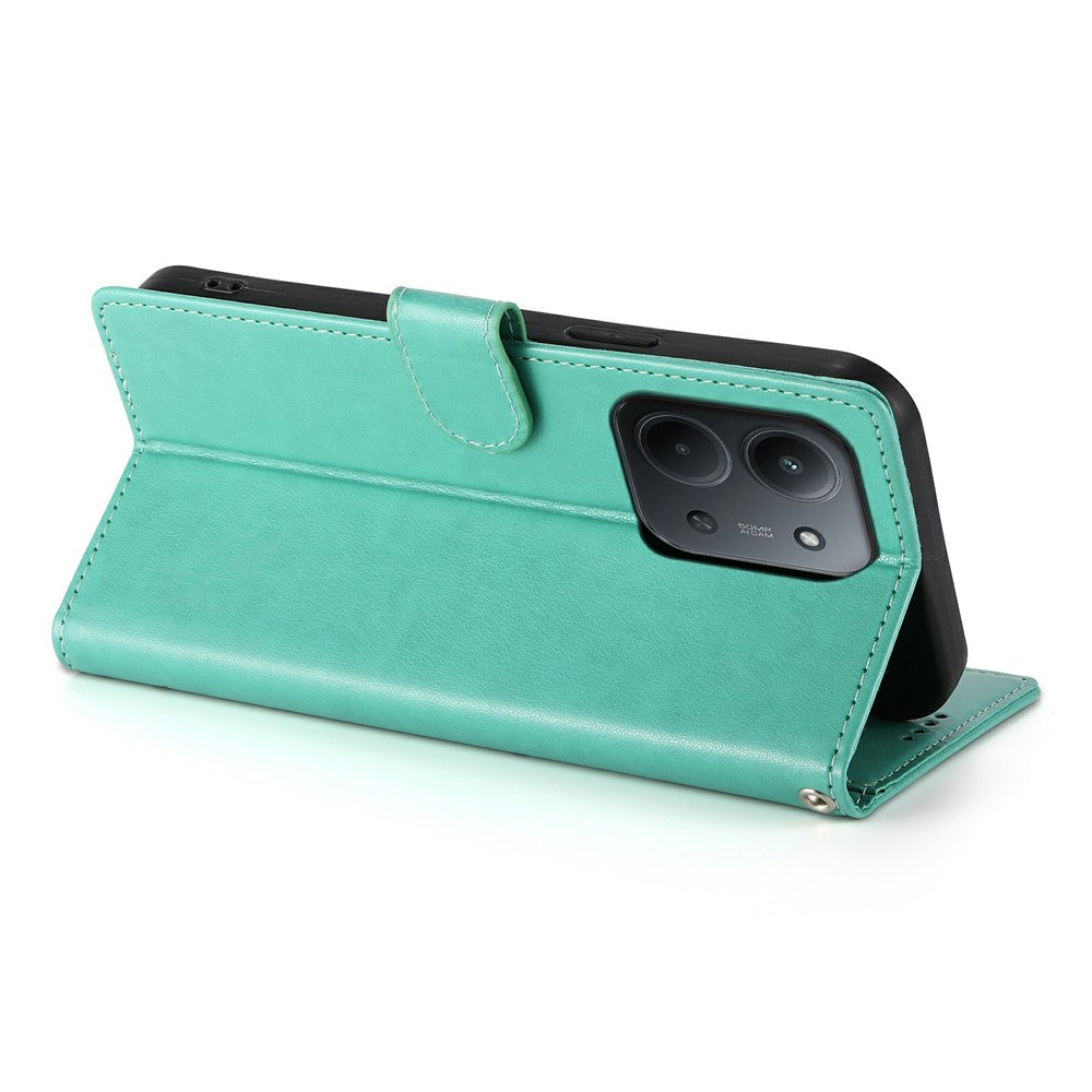 PU-lædermobilcover med sommerfugletryk og rem til Xiaomi Redmi 15C 4G (EU) (173 mm) / 15C 5G (EU) (173 mm) / Poco C85 4G (173 mm)