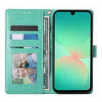 For Samsung Galaxy S25 FE Wallet Case Butterfly Floral Imprint PU Leather Phone Cover with Wrist Strap