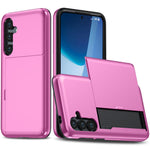 Samsung Galaxy S25 FE-skal med korthållare i TPU + PC-bakstycke