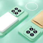 YCADEN For Xiaomi 14 Magnetic Case Precise Cutouts TPU Phone Back Cover