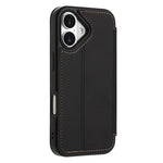 Til iPhone 17 Etui Magnetisk Lukning Kortplads Læder Flip Telefoncover